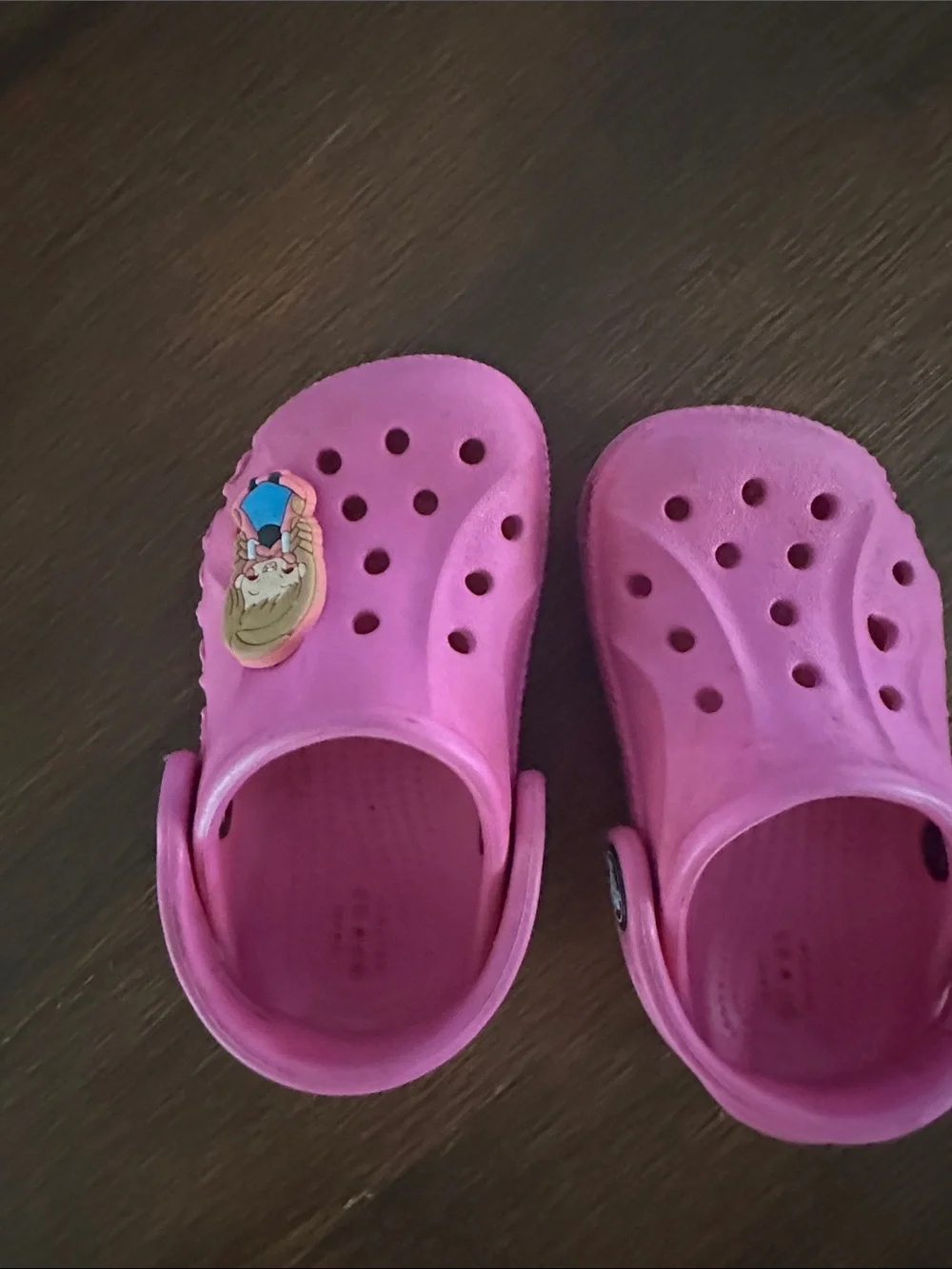 Kids Pink Slip-On Crocs